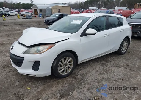 2013 Mazda Mazda3 I Touring from USA, damaged, VIN JM1BL1L75D1724782